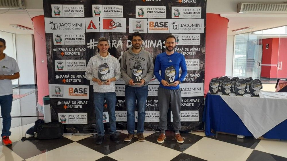 Campeonato Mineiro de Xadrez em Pará de Minas