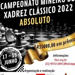 Campeonato Mineiro de Xadrez em Pará de Minas